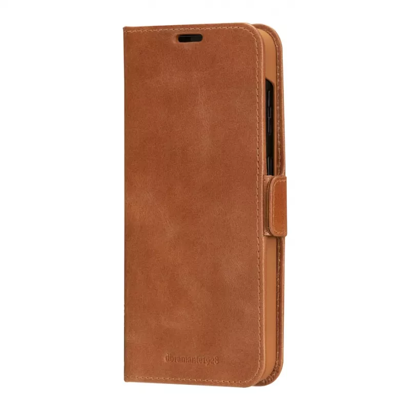 dbramante1928 Copenhagen Flip Case do Samsung Galaxy A54 - Pełnoziarnista Skóra - Jasny Brąz