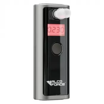 AlcoForce Detector Breathalyzer with Electrochemical Sensor
