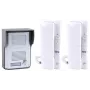 EURA ADP-48A3 (RL-3203CC) Przewodowy System Domofonowy - Biały/Srebrny