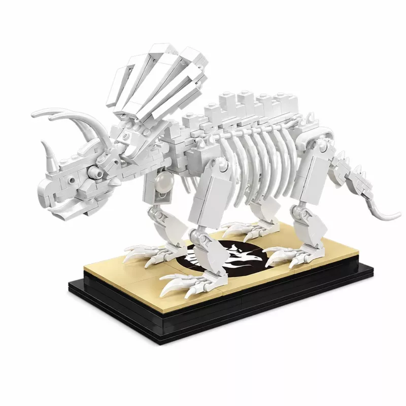 Zestaw klocków Mould King Triceratops Dinosaur Fossil 29006 (397 elementów)