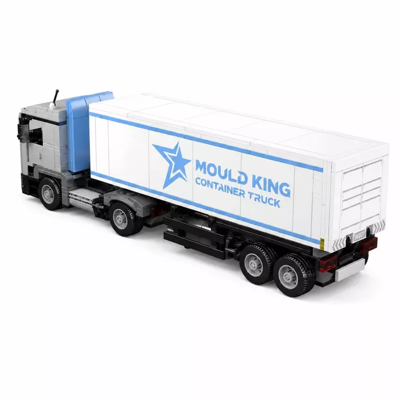 MOULD KING 24070 Zestaw do budowy ciężarówki kontenerowej - 548 elementów