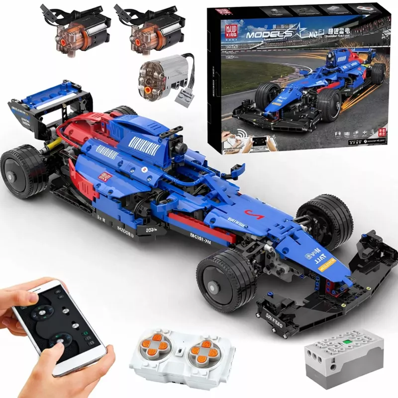 MOULD KING Formula Race Car 18024B Zestaw Klocków Konstrukcyjnych (1065 elementów)