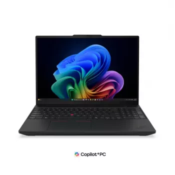 Lenovo ThinkPad T16 Gen 5 16 inch WUXGA Intel Core Ultra 5 325 16GB RAM 512GB SSD Intel Arc Graphics Windows 11 Pro English Backlit Keyboard Black Fingerprint Reader 5G Upgradable 3-Year Warranty