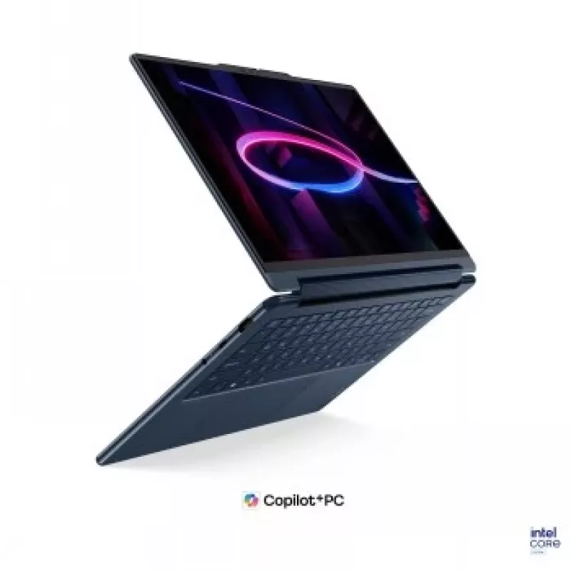 Lenovo Yoga 9 2-in-1 14IPH11 Intel, Cosmic Blue, 14 cali OLED Dotyk 2.8K WQXGA+, Intel Core Ultra 7 355, 32 GB LPDDR5X, 1 TB SSD, Intel Graphics, Windows 11 Home, Klawiatura angielska, Podświetlana, Wi-Fi 7, Bluetooth 5.4, Bez zasilacza