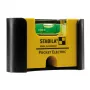 STABILA Type 81 S Pocket Electric Poziomica Elektroniczna, 7 cm, Żółta, Dokładność 1,0 mm/m, z Magnesem i Klipsem do Pasa