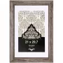 NIELSEN DESIGN Accent Vintage Ramka na Zdjęcia DIN A4 21x29.7 cm Drewno Brąz 3221102