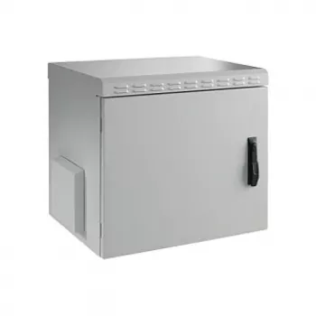 EFB-Elektronik 19 inch Szafa ścienna IP55, 12U, drzwi stalowe, głębokość 450 mm, RAL 7035