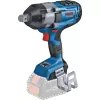BOSCH Professional BITURBO GDS 18V-1050 HC Akumulatorowy klucz udarowy, 3/4 inch napęd kwadratowy, 18V, Solo (Niebieski/Czarny, Bluetooth, L-BOXX)