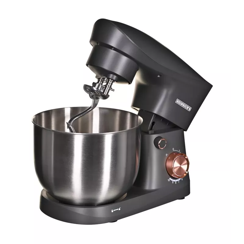 HEINRICH'S HKM 8077 Titan Mikser stojący 2000W 6,5L Srebrny