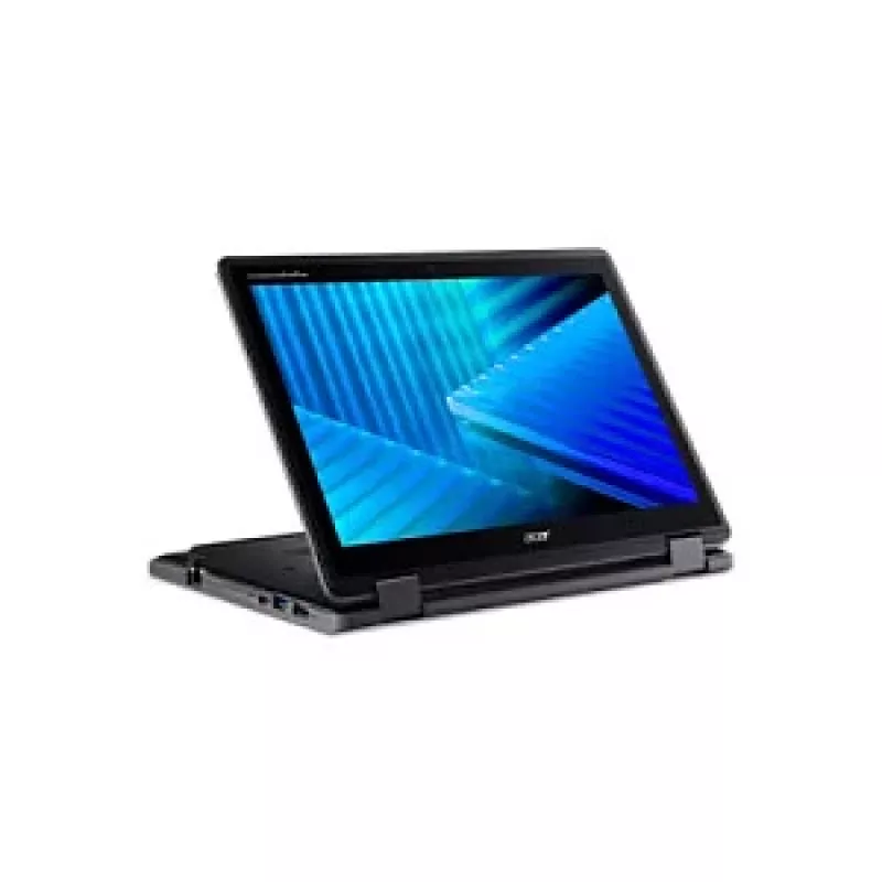 Laptop 2 w 1 Acer TravelMate Spin B3 TMB312RN-31-TCO-P9GM, 12,2 cala WUXGA IPS dotykowy, Intel Processor N250, 16GB LPDDR5x, 256GB SSD, Windows 11 Pro Education, niemiecka klawiatura QWERTZ
