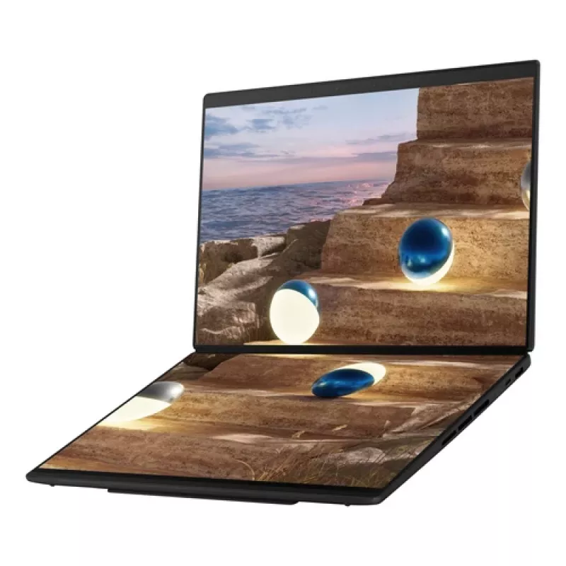 Laptop 2 w 1 ASUS Zenbook Duo UX8407AA-SN262W, 14 cali 3K OLED dotykowy 144Hz, Intel Core Ultra 9 386H, 32GB LPDDR5x, 1TB SSD, Windows 11 Home