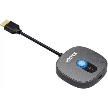 Dodatkowy bezprzewodowy odbiornik HDMI Unitek do nadajnika V1711A, czarny