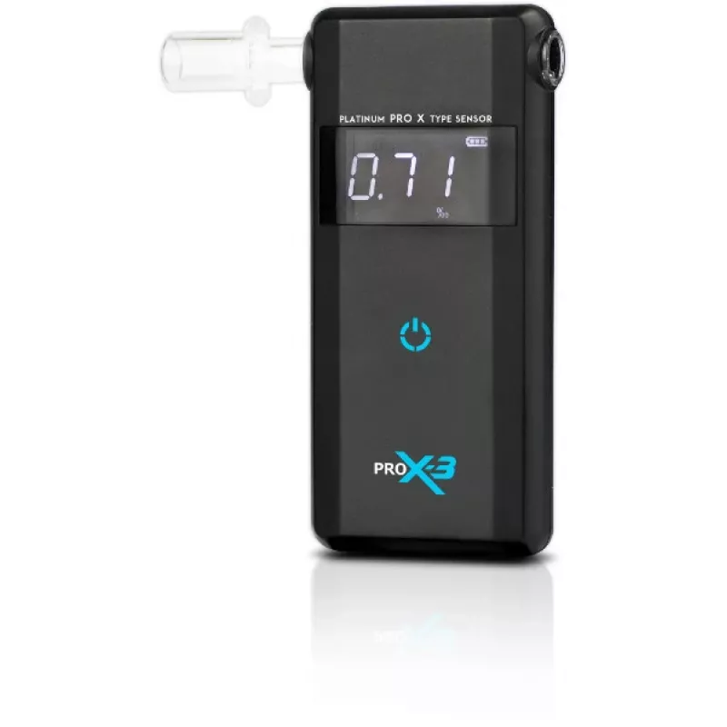 AlcoFind PRO-X-3 Alkomat z ustnikami, kalibracja co 12 miesięcy