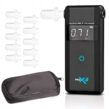 AlcoFind PRO-X-3 Alkomat z ustnikami, kalibracja co 12 miesięcy