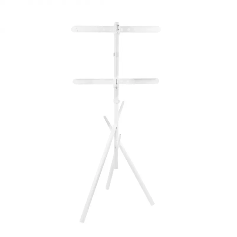 Maclean TV Floor Stand/Mount, 37-80 inch, Max VESA 600x400, Max 60 kg, White, MC-182 W