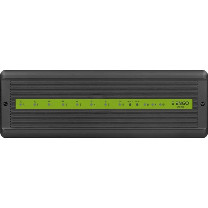 ENGO Controls ECB62-ZB Centrala Smart Home, 6 stref bezprzewodowych + 2 przewodowe, 230V