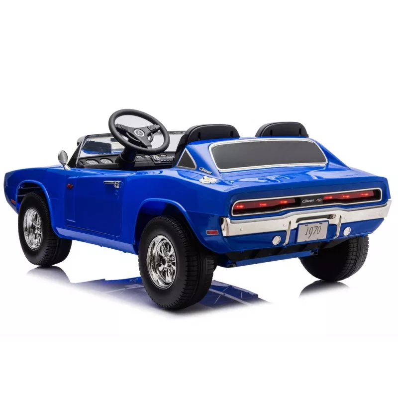 LEAN CARS Dodge Charger R/T DLS-K12 24V 7Ah Niebieski Samochód na Baterię