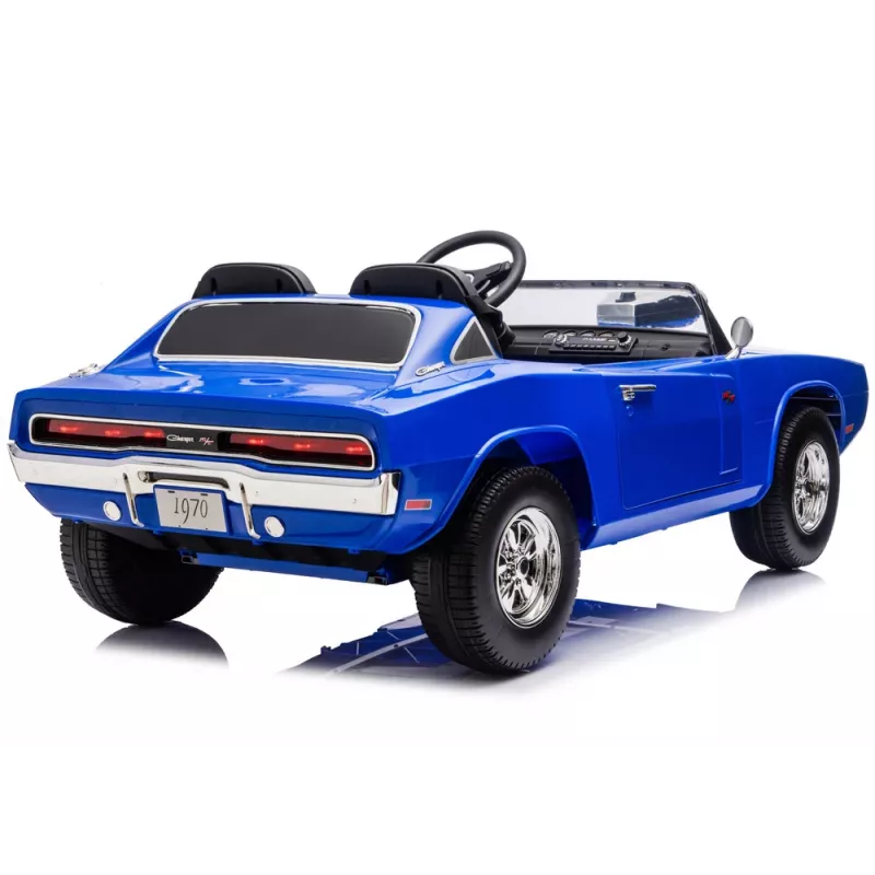 LEAN CARS Dodge Charger R/T DLS-K12 24V 7Ah Niebieski Samochód na Baterię