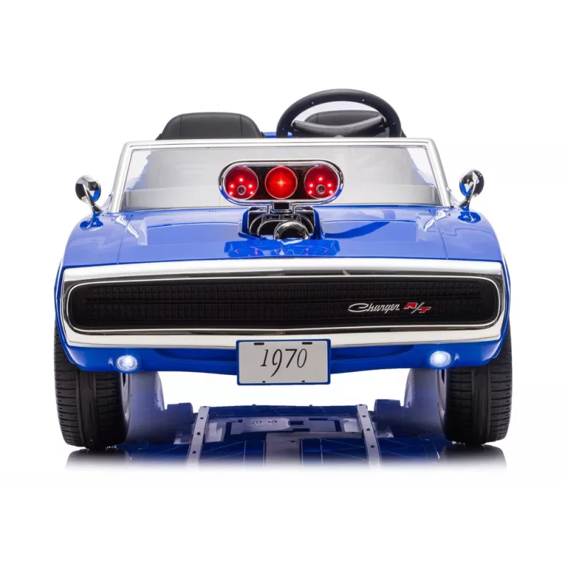 LEAN CARS Dodge Charger R/T DLS-K12 24V 7Ah Niebieski Samochód na Baterię