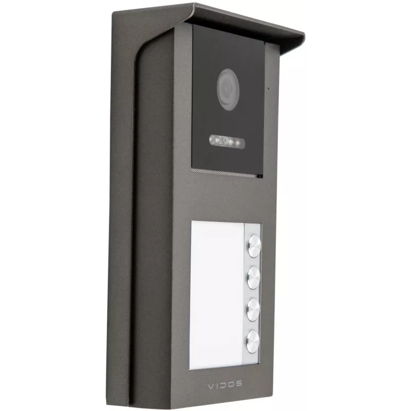 Panel zewnętrzny VIDOS IPX S101-4 2MP 1080p IP65 wandaloodporny