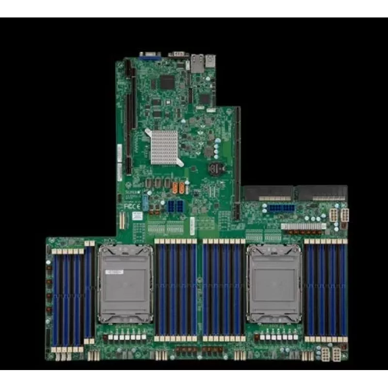 Supermicro SYS-620U-TNR 2U Rackmount Server Platform, Dual Socket LGA4189, 24x 2.5 inch Hot-Swap NVMe/SATA/SAS, 2x 10GbE, 2000W Redundant Titanium