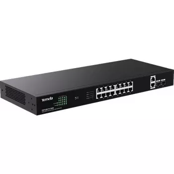 Tenda TEG1120P-16-250W Niezarządzalny przełącznik PoE+ 18-portowy Gigabit 2 SFP 250W