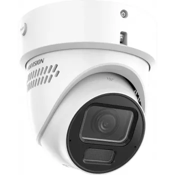 Hikvision DS-2CD2H123G2-LIZS2UY/SL(2.8-12mm)/O-STD 2MP AcuSense Turret IP Camera z lampą błyskową i ostrzeżeniem dźwiękowym