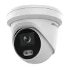 Hikvision Pro Series DS-2CD2347G2-L 4MP ColorVu Turret IP Camera z obiektywem 2.8mm, IP67, wbudowanym mikrofonem, PoE