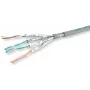 ROLINE S/FTP Cat.6A (Class EA) LSOH Solid Wire Bulk Cable, 100 m, Grey