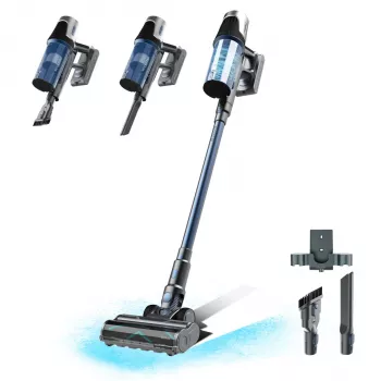 CECOTEC Conga Rockstar RS50 Odkurzacz bezprzewodowy Stick, Czarny/Turkusowy