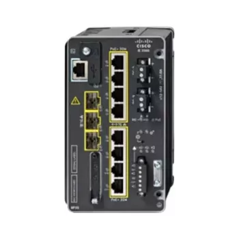 CISCO IE-3500-8P3S-A Industrial Managed Switch, 8 GE PoE+ i 3 GE SFP Modular, NA