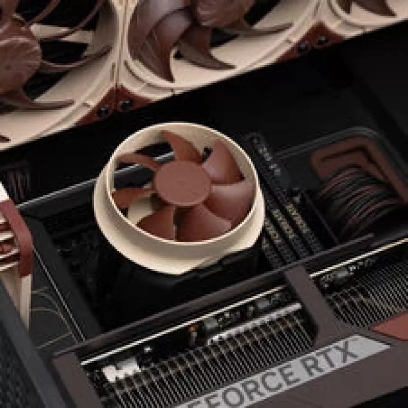 Noctua NL-ACF1 Magnetyczny wentylator dodatkowy 80 mm