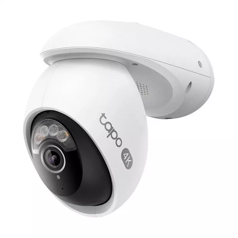 TP-LINK Tapo C560WS V1 Sieciowa kamera monitorująca - obrót/pochylenie - zewnętrzna - odporna na warunki atmosferyczne - kolorowe widzenie nocne - 8 MP - 4K UHD - stała ogniskowa - audio - bezprzewodowa - Wi-Fi 6 - 802.11ax