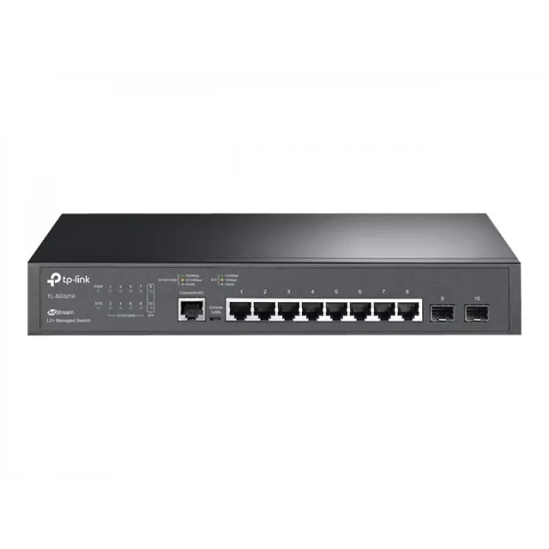 TP-Link LiteWave SG3210 L2 Managed Switch z 8 portami Gigabit i 2 gniazdami SFP