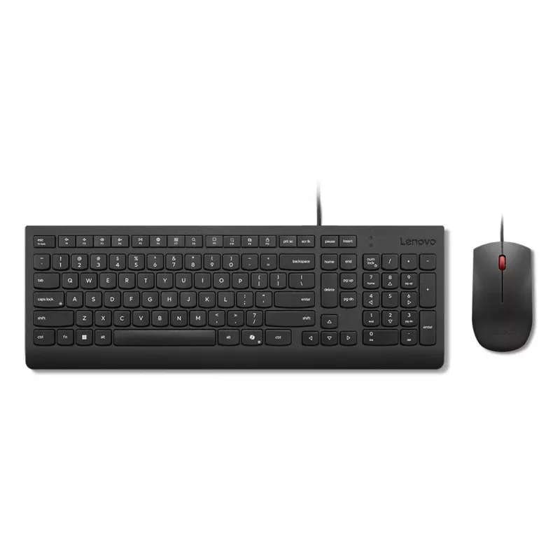Zestaw klawiatura i mysz przewodowa Lenovo Essential Nordic (fiński/szwedzki) Copilot