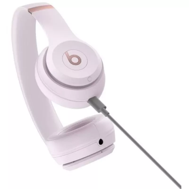 Beats Solo 4 Bezprzewodowe Słuchawki Nauszne Cloud Pink MUW33