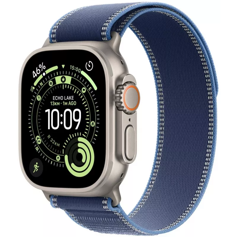 Apple Watch Series 9 GPS + Cellular 45mm Midnight Aluminum Case with Midnight Sport Band M/L