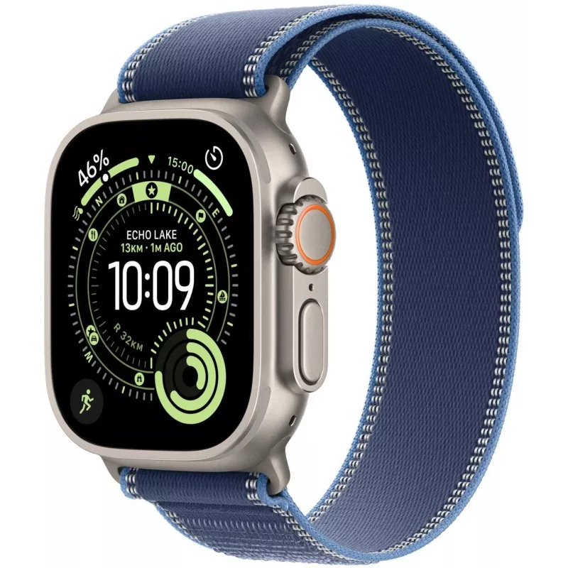 Apple Watch Series 9 GPS + Cellular 45mm Midnight Aluminum Case with Midnight Sport Band