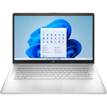 HP Laptop 17-cn0534ng, Intel Core i3-1125G4, 8GB RAM, 512GB SSD, 17.3 inch Full HD IPS, Windows 11 Home, Natural Silver