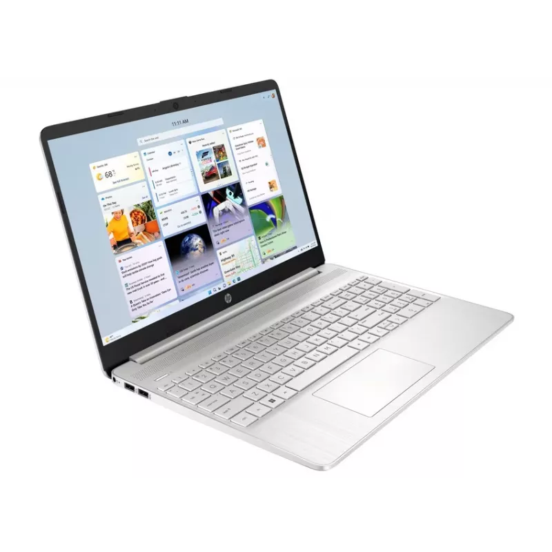 HP Laptop 15s-fq5606ng, Intel Core i5-1235U, 16GB RAM, 512GB SSD, 15.6 inch FHD, Windows 11 Home, Srebrny (produkt odnowiony)