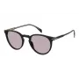 Okulary przeciwsłoneczne unisex David Beckham DB1139S807KE, czarna oprawka, szare soczewki, 51 mm