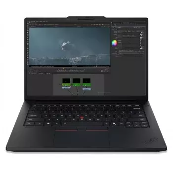 Lenovo ThinkPad P14s G7 14,5 inch WUXGA Laptop, Intel Core 7 UX9-388H, 32GB RAM, 1TB SSD, Intel Arc B390 Graphics, Windows 11 Pro, Klawiatura szwedzka, Czarny