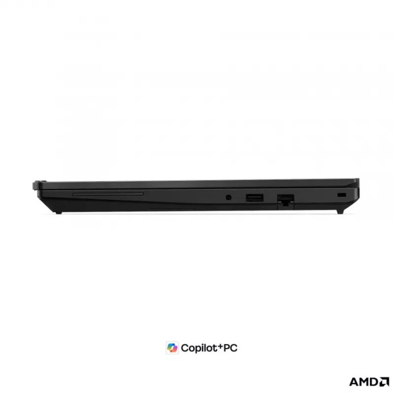 Lenovo ThinkPad T16 G5 AMD 16 inch WUXGA IPS Laptop, AMD Ryzen AI 5 PRO 440, 16GB DDR5, 512GB SSD, AMD Radeon 840M, Windows 11 Pro, Czarny