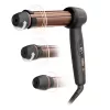 Rowenta CF4620E0 Twist Curl Lokówka - Ceramiczna, Jonowa Kondycja, 27/32/38mm, Wyświetlacz LCD, 86W, Czarny/Miedziany