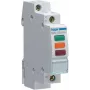 HAGER SVN129 Lampka sygnalizacyjna, 230V AC, 3 x LED czerwona+zielona+pomarańczowa, szyna DIN