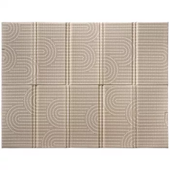 Beaba 915074 Dwustronna Mata Do Zabawy 200 x 150 cm Arch Brown