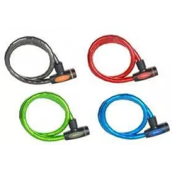 Master Lock 8228EURDPRO Regulowana linka zabezpieczająca, 1,8 m, czarny