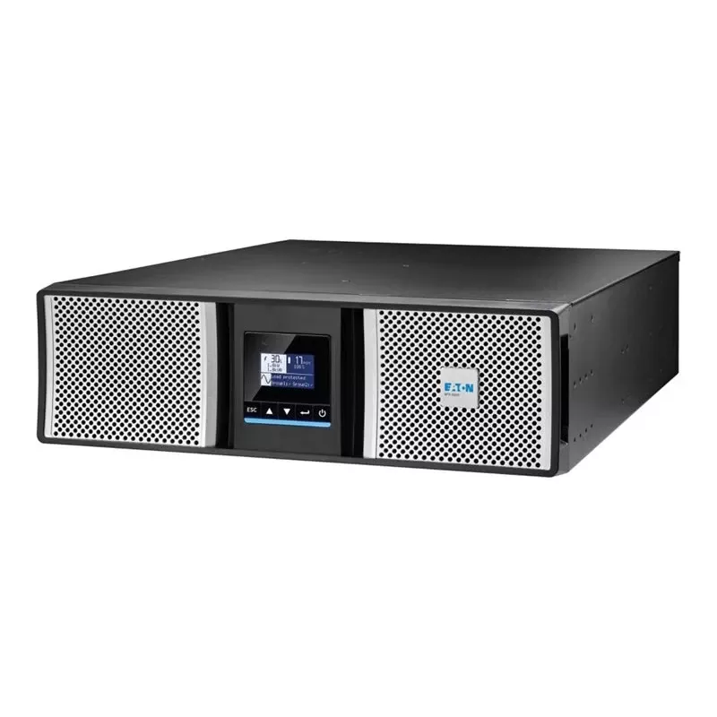 Eaton 9PX G2 9PX6KIRTNG2 UPS - 6000 VA / 6000 W - Online Double Conversion - 3U Rack/Tower - Czarny, Srebrny
