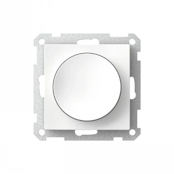 Schneider Electric Exxact Uniwersalny Ściemniacz Obrotowy UNI400 LED, Biel Arktyczna