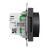 Ściemniacz LED obrotowy Multiwire 200W antracyt Schneider Electric